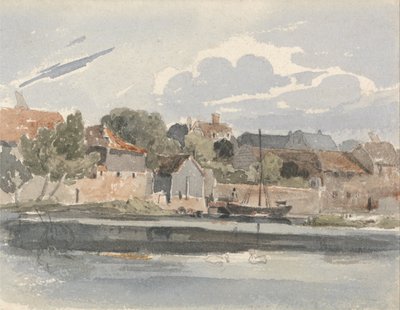 Blick auf die Themse bei Kingston von Peter de Wint